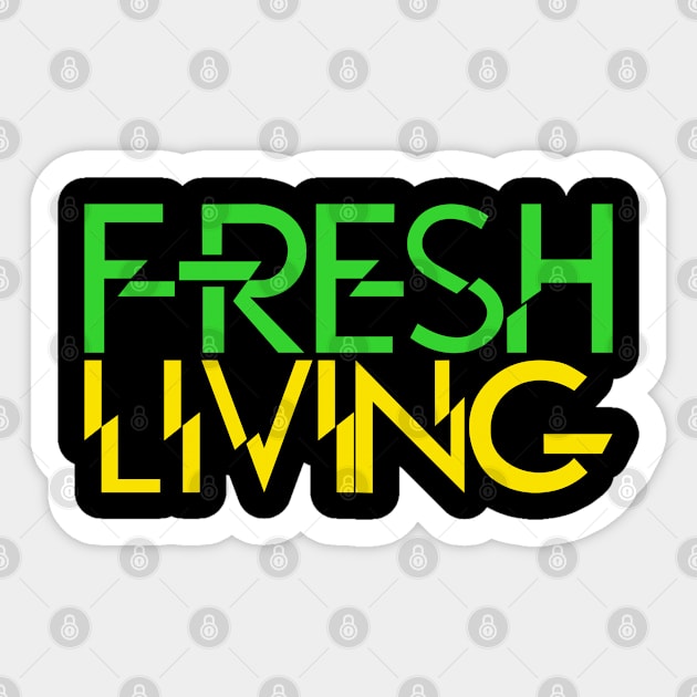 Fresh living-green/yellow Sticker by God Given apparel